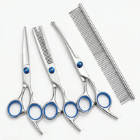Hundefriseurschere Mit Rundkopf Für Präzision -  GroomEdge