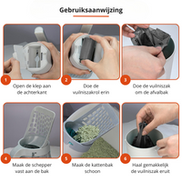 Integrierte Katzenstreuschaufel -  ScoopEase