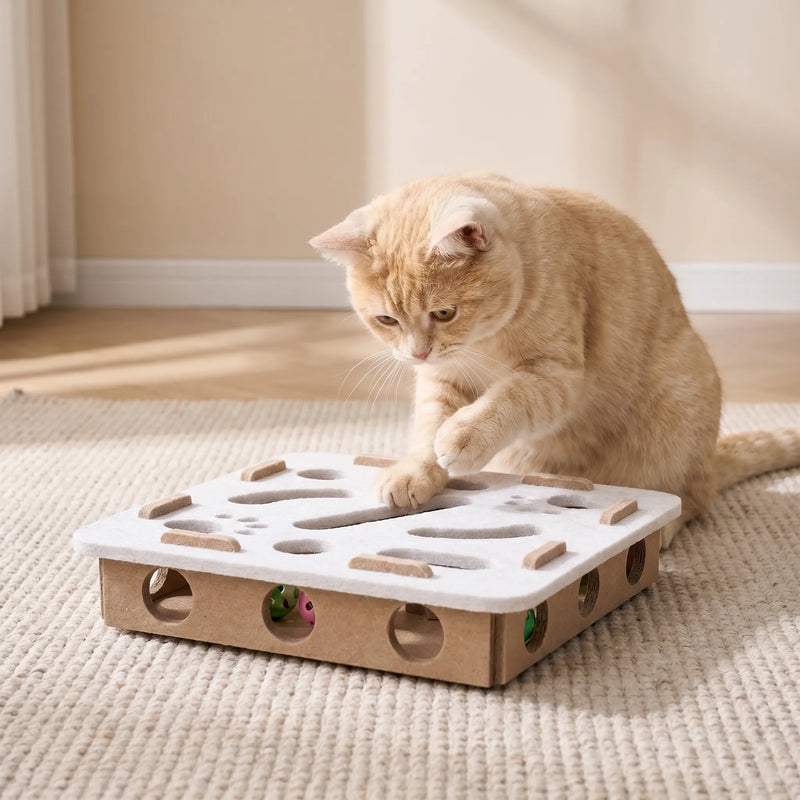 Interaktive Katzen-Puzzlebox -  Catchio