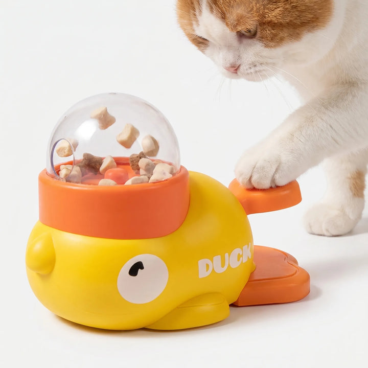 Interaktiver Enten-Futterautomat Für Haustiere -  Quackster