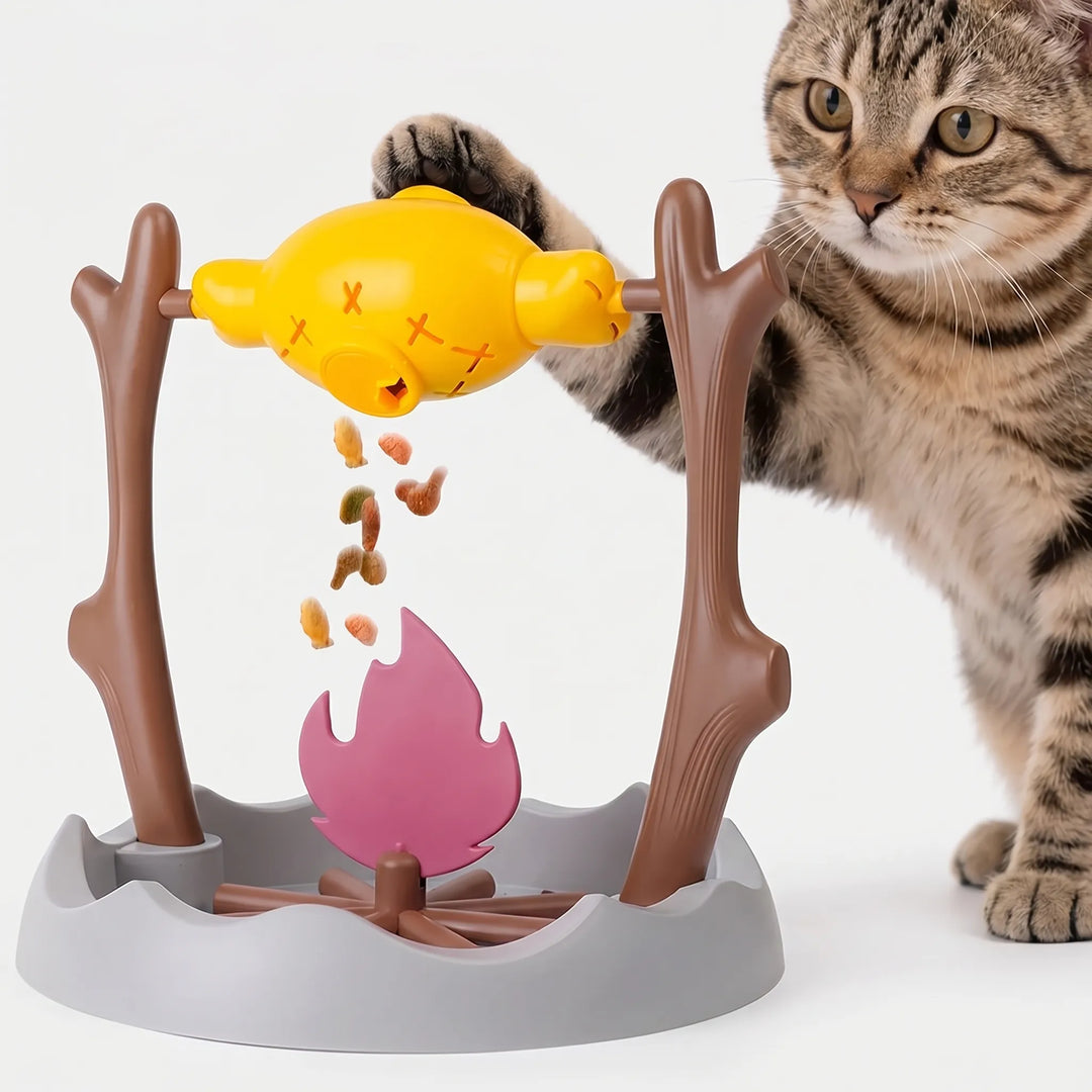 Interaktives Katzenspielzeug Im Grilloptik -  Grillpaws