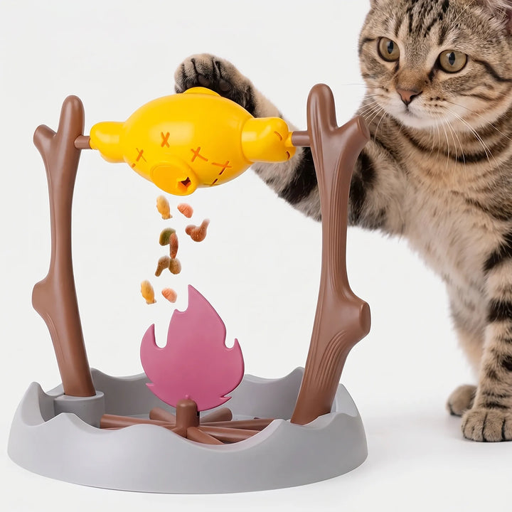 Interaktives Katzenspielzeug Im Grilloptik -  Grillpaws