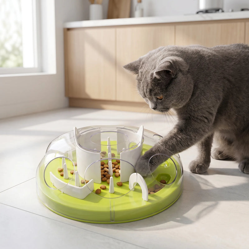 Interaktives Labyrinth-Futternapf Für Katzen -  Labyrnix