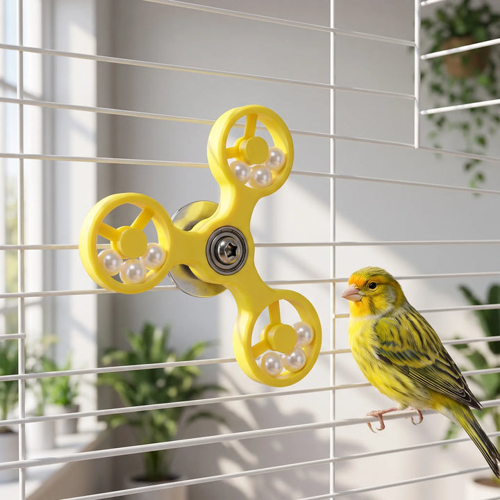 Interaktives Vogelspielzeug -  Spinbeak