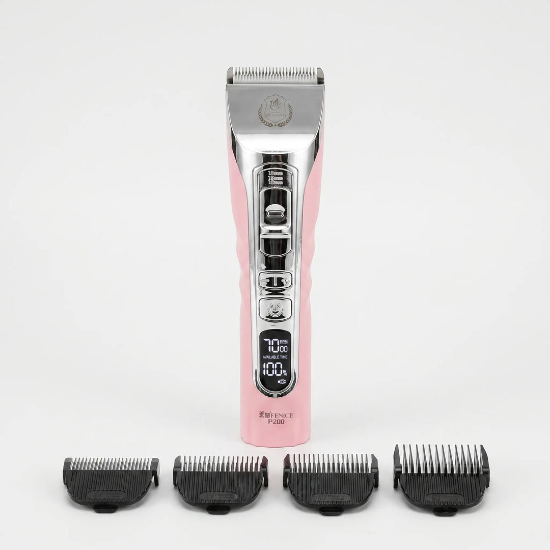 Kabelloser Haarschneider Mit LCD-Display -  GroomPulse