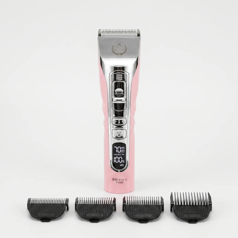 Kabelloser Haarschneider Mit LCD-Display -  GroomPulse