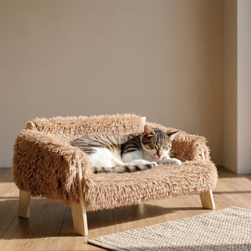 Katzenbett Im Sofadesign -  Nidolounge