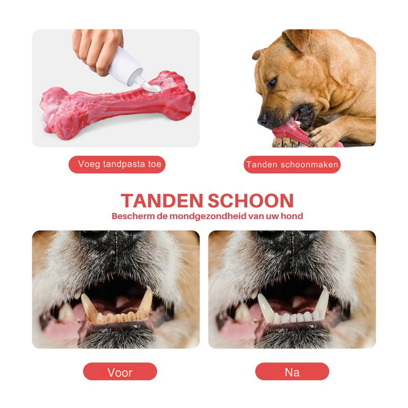 Knochenförmiges Kauspielzeug -  Barkom