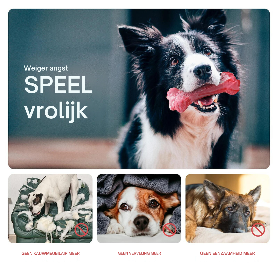 Knochenförmiges Kauspielzeug -  Barkom