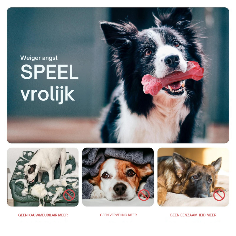 Knochenförmiges Kauspielzeug -  Barkom
