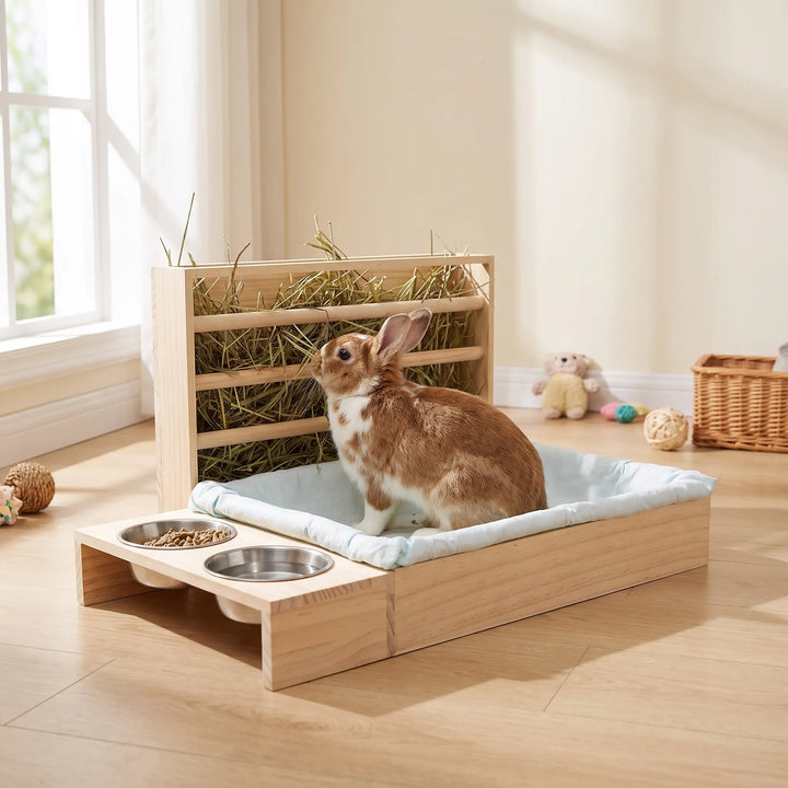 Kombinierte Kleintier Heuraufe -  MunchBox