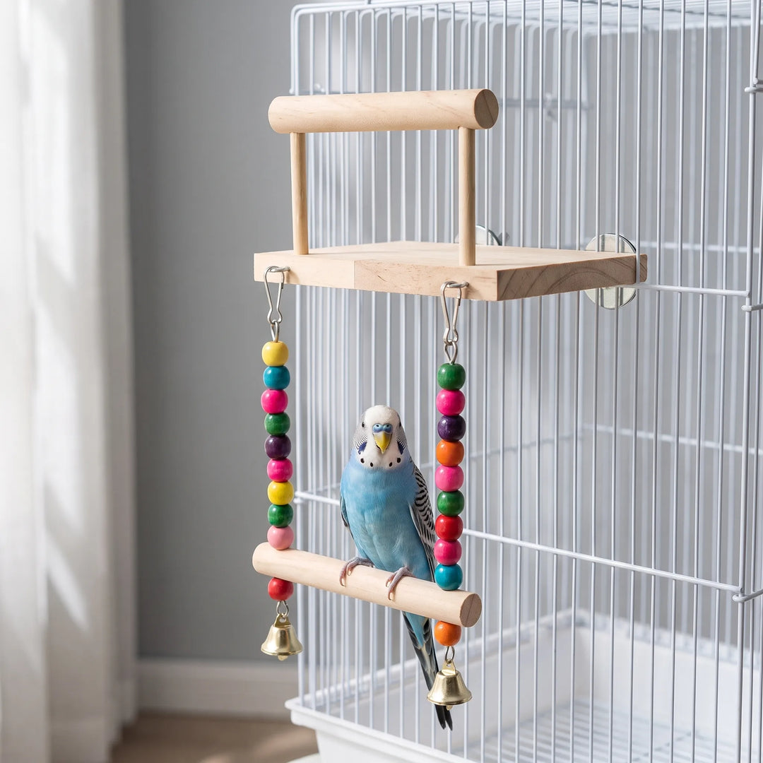Kombiniertes Vogelspielzeug -  Chirpo