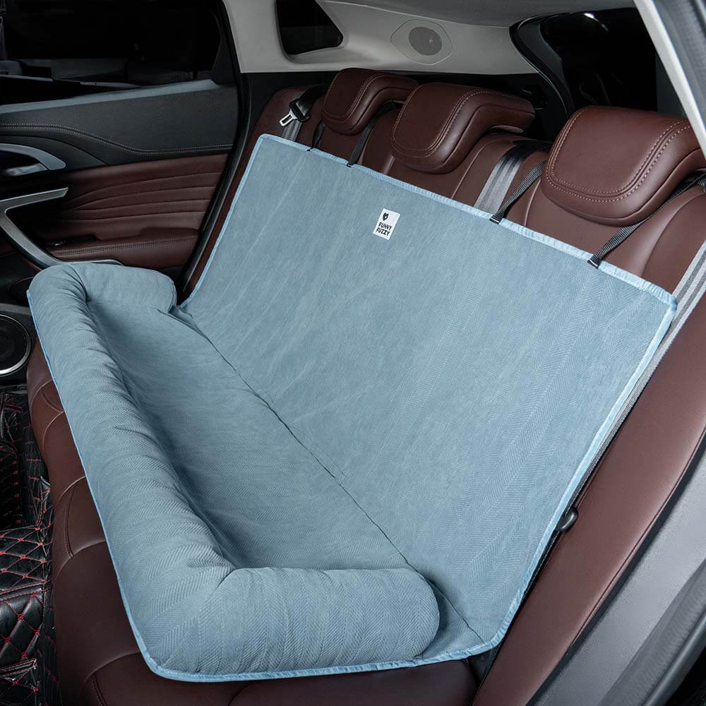 Komfortables Hundebett Für Das Auto -  Barkova