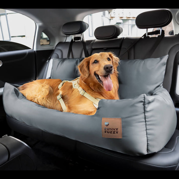 Komfortables Hundebett Für Das Auto -  Barkova