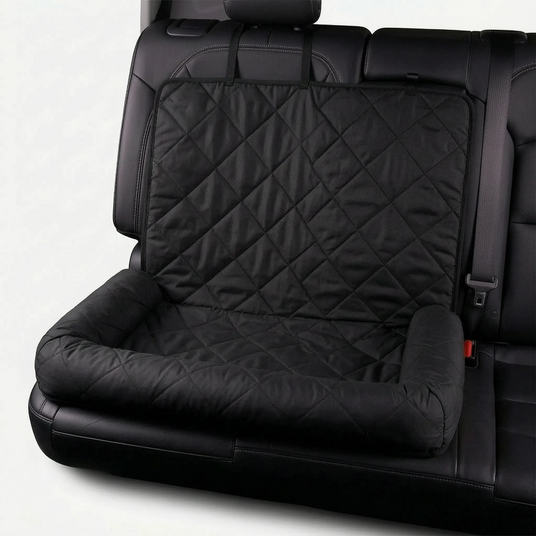 Komfortables Hundebett Für Das Auto -  Barkova