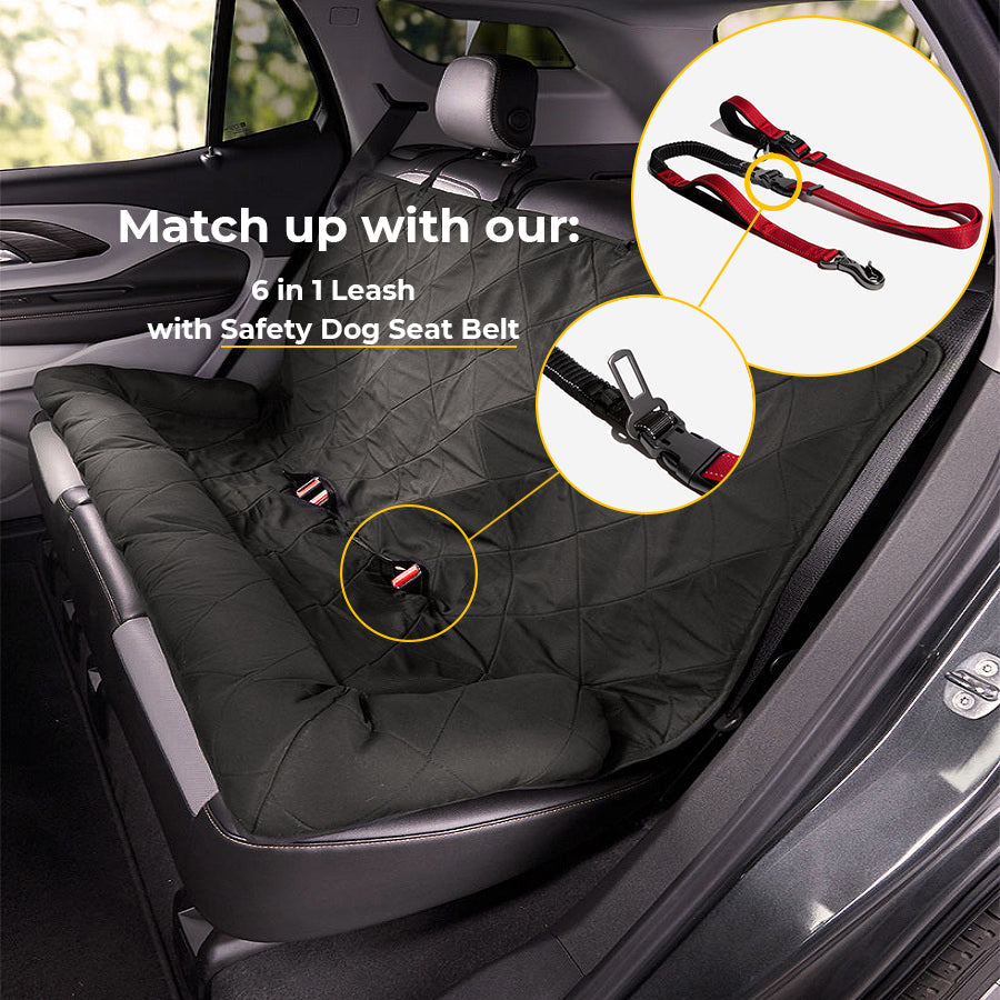 Komfortables Hundebett Für Das Auto -  Barkova