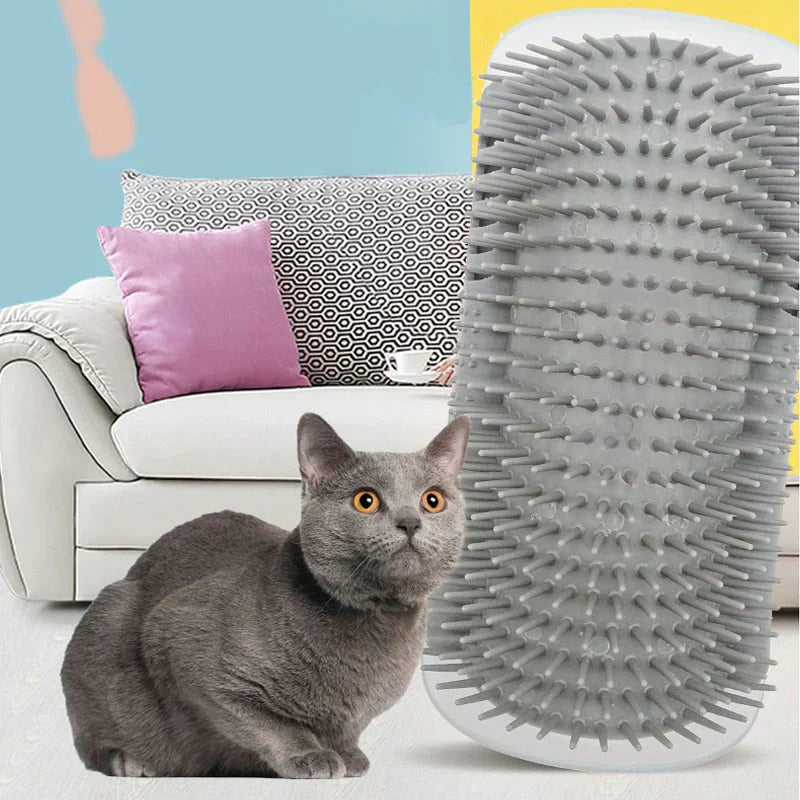 Kompakte Eckbürste Für Katzen -  Rubbex