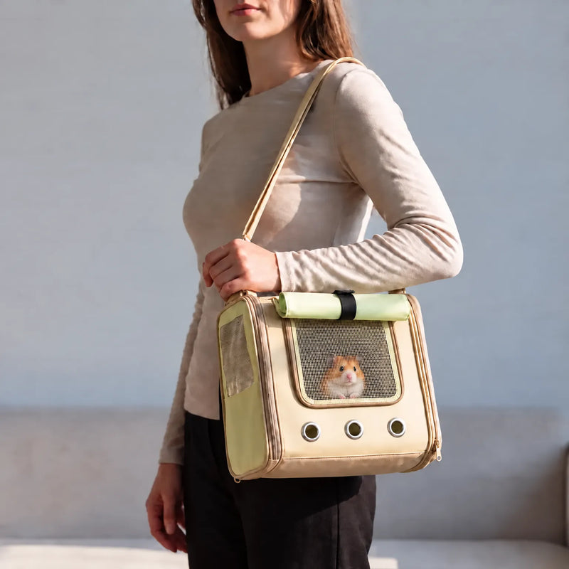 Kompakte Haustiertasche Mit Belüftung -  CarryCritter