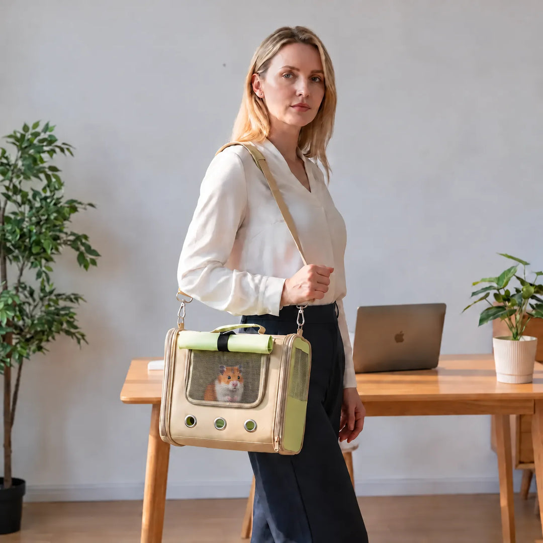 Kompakte Haustiertasche Mit Belüftung -  CarryCritter