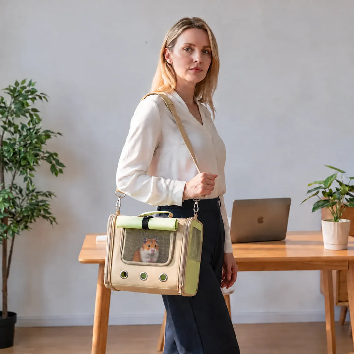 Kompakte Haustiertasche Mit Belüftung -  CarryCritter