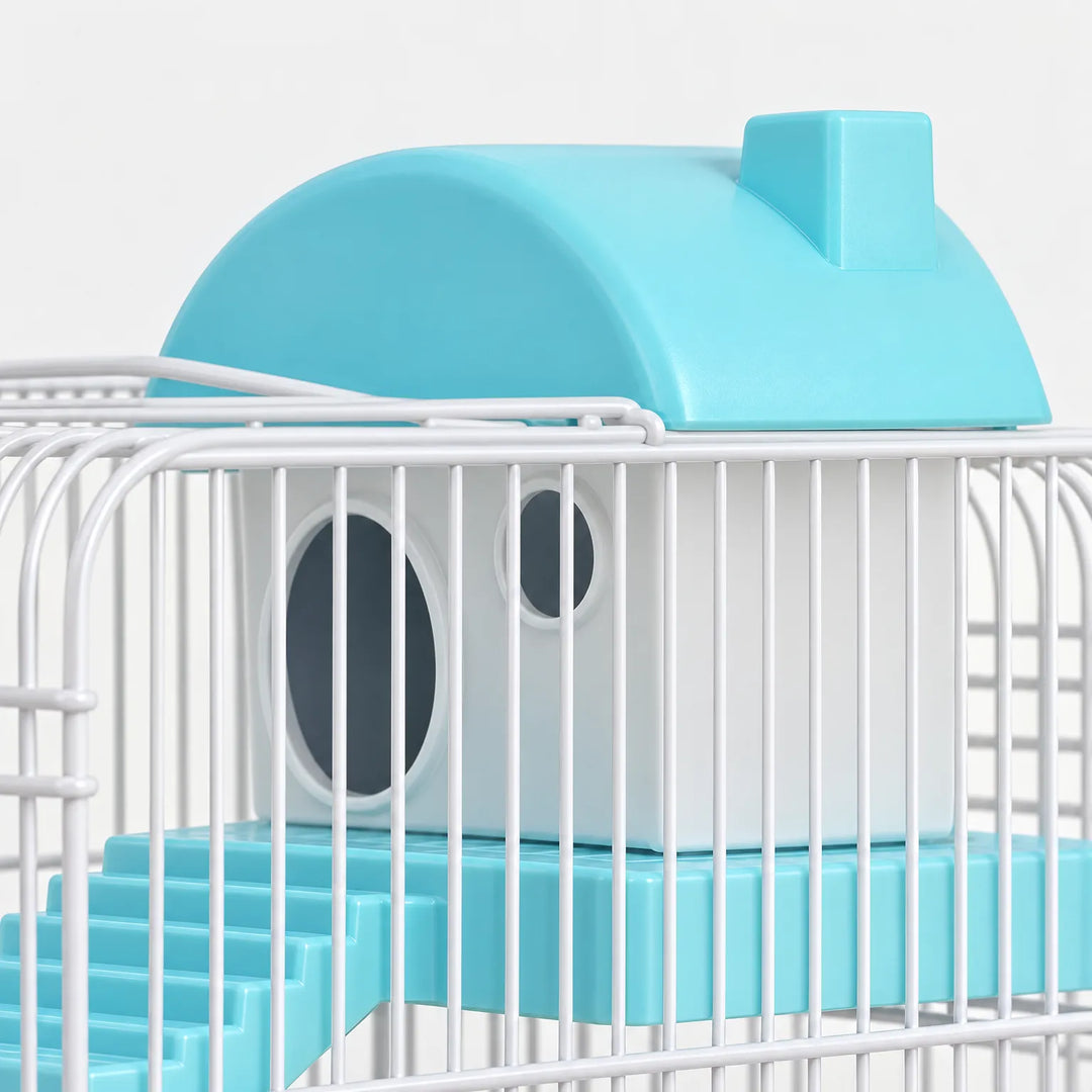 Kompakter Hamsterkäfig Mit Tragegriff -  VistaBase