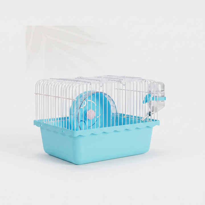 Kompakter Hamsterkäfig Mit Tragegriff -  VistaBase