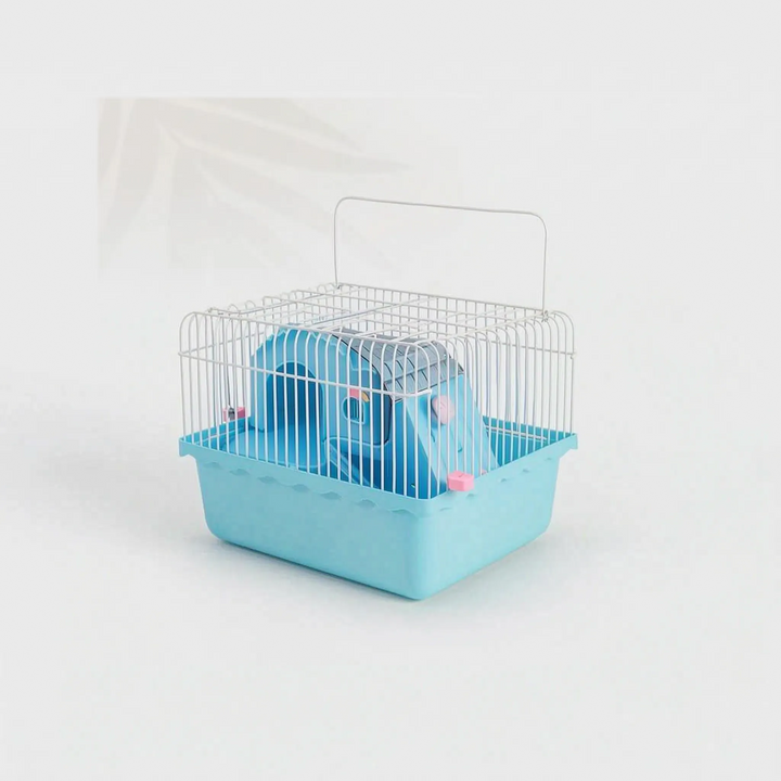 Kompakter Hamsterkäfig Mit Tragegriff -  VistaBase
