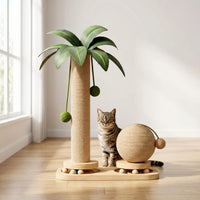 Kompakter Kratzbaum Im Palmendesign -  Scratchia