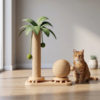 Kompakter Kratzbaum Im Palmendesign -  Scratchia