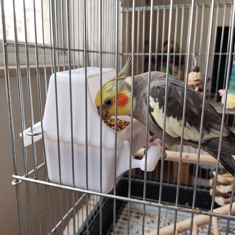 Kompakter Vogelfutterautomat Für Das Käfiggitter -  Nibbly