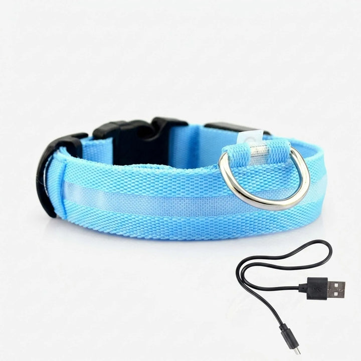 LED-Hundehalsband Aus Stoff -  Vistox