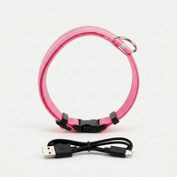LED-Hundehalsband Aus Stoff -  Vistox