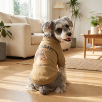 Lässiger Hundepullover Mit Aufdruck -  Beraxt