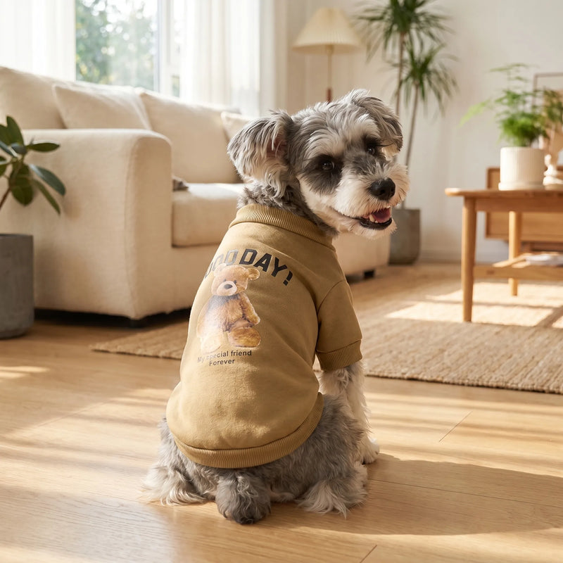 Lässiger Hundepullover Mit Aufdruck -  Beraxt
