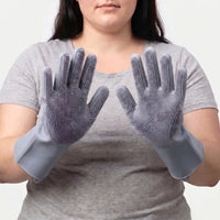 Massagehandschuh Mit Weichen Noppen Für Haustiere -  FurScrubex