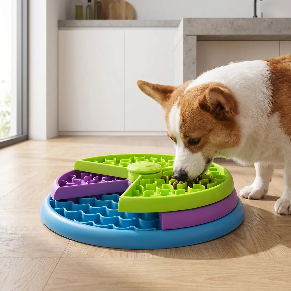 Mehrschichtiger Abnehmbarer Puzzle-Futternapf -  SniffRondo