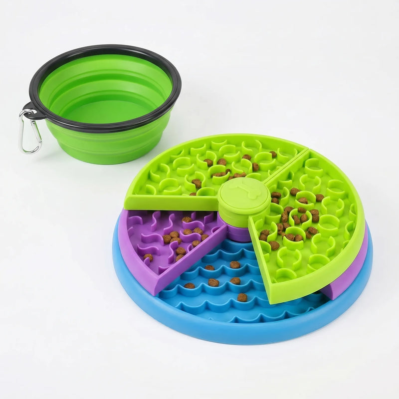 Mehrschichtiger Abnehmbarer Puzzle-Futternapf -  SniffRondo