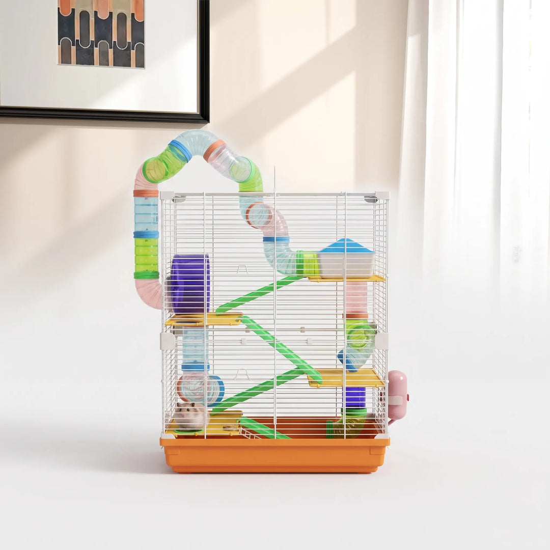 Mehrstöckiger Hamsterkäfig Mit Röhren -  Tubix