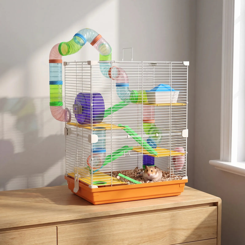 Mehrstöckiger Hamsterkäfig Mit Röhren -  Tubix