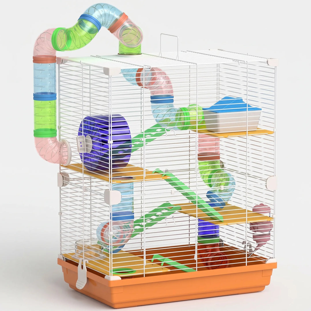 Mehrstöckiger Hamsterkäfig Mit Röhren -  Tubix