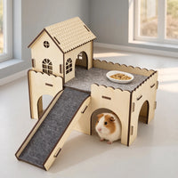 Mehrstöckiges Kleintierhaus -  Pawsy