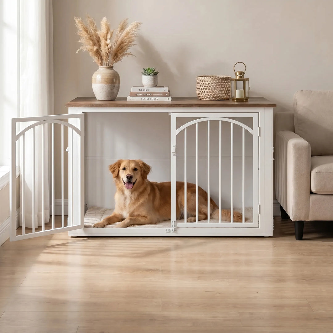 Moderner Zimmerkennel In Möbeloptik -  Domura
