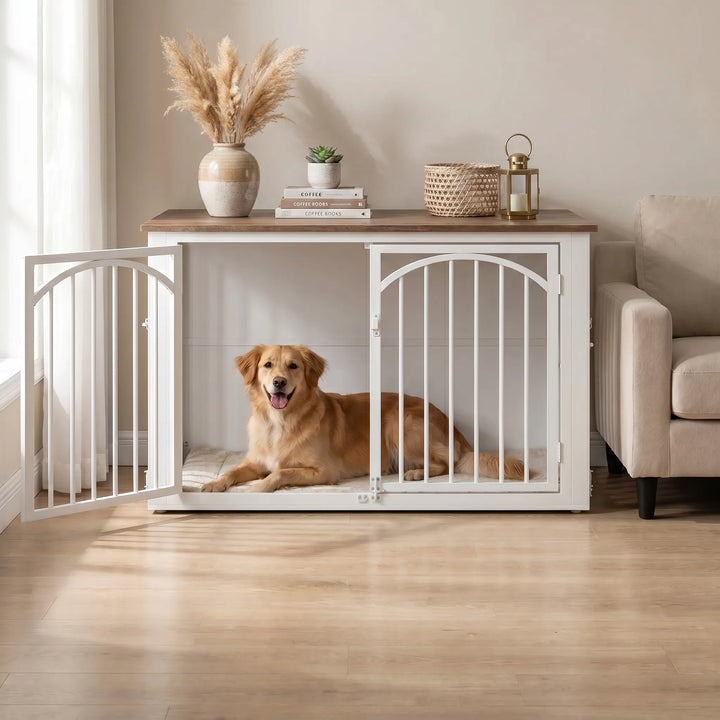 Moderner Zimmerkennel In Möbeloptik -  Domura