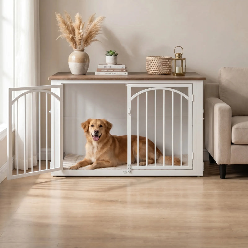 Moderner Zimmerkennel In Möbeloptik -  Domura