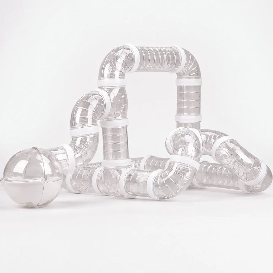 Modularer Transparenter Hamstertunnel -  VarioTunnel