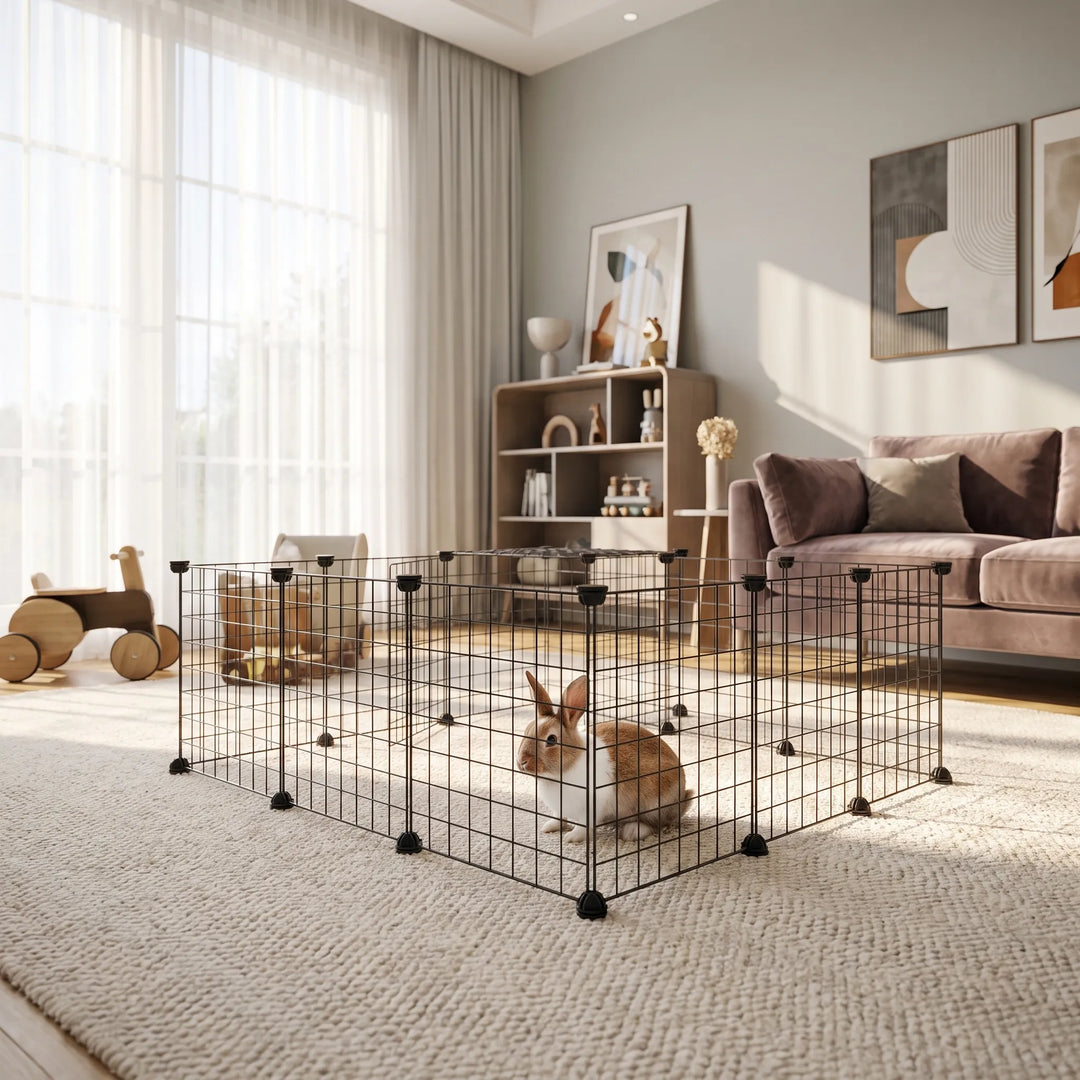 Modulares Freilaufgehege Für Kleintiere -  Modulix