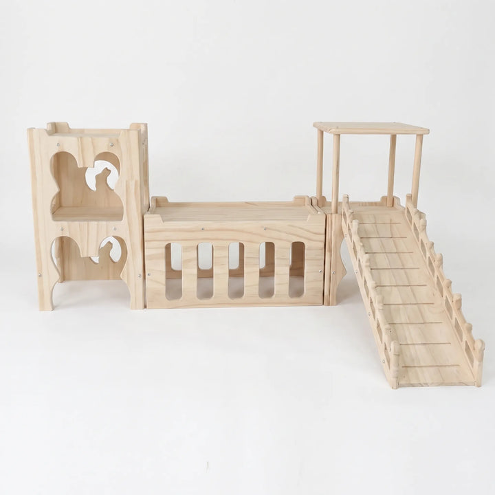 Modulares Kaninchenhaus Mit Rampe -  PawPalace