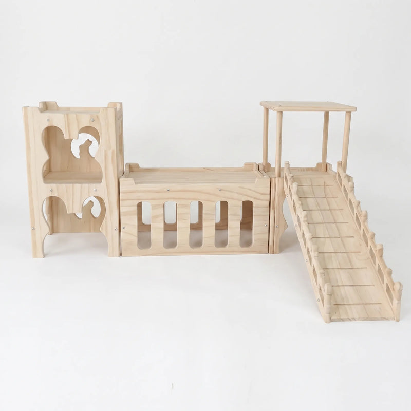 Modulares Kaninchenhaus Mit Rampe -  PawPalace