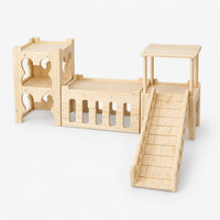 Modulares Kaninchenhaus Mit Rampe -  PawPalace