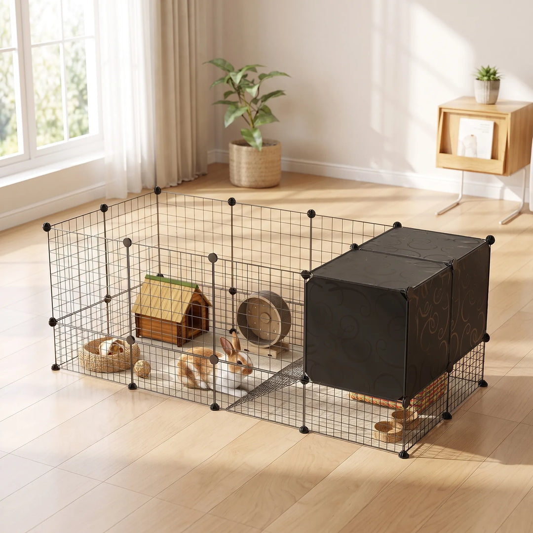Modulares Kleintiergehege Für Drinnen -  ModuHabitat